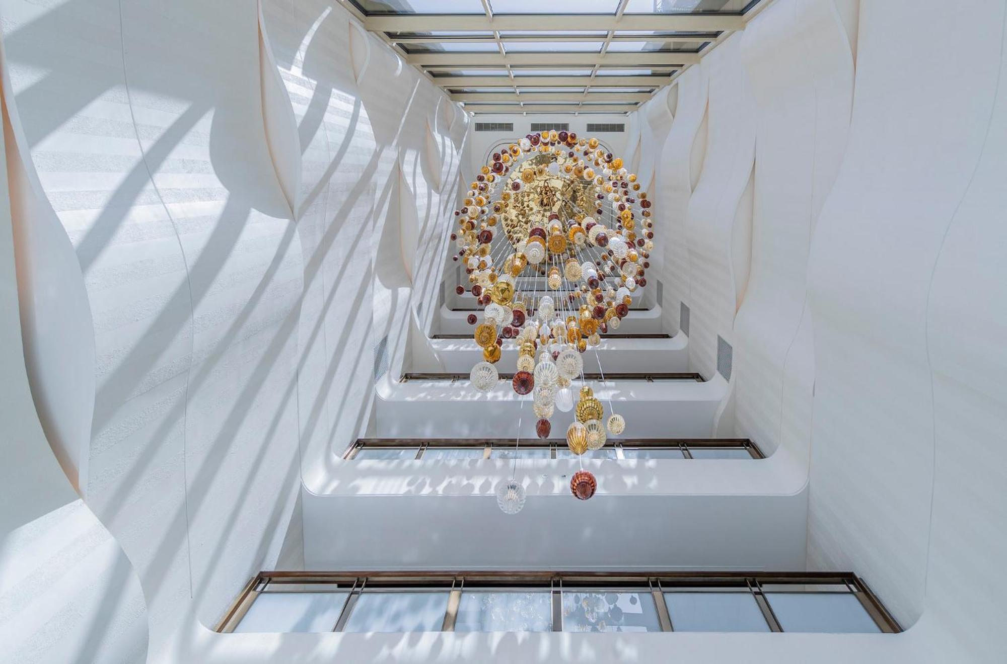 Mandarin Oriental Al Faisaliah, Riadh Exterior foto The staircase