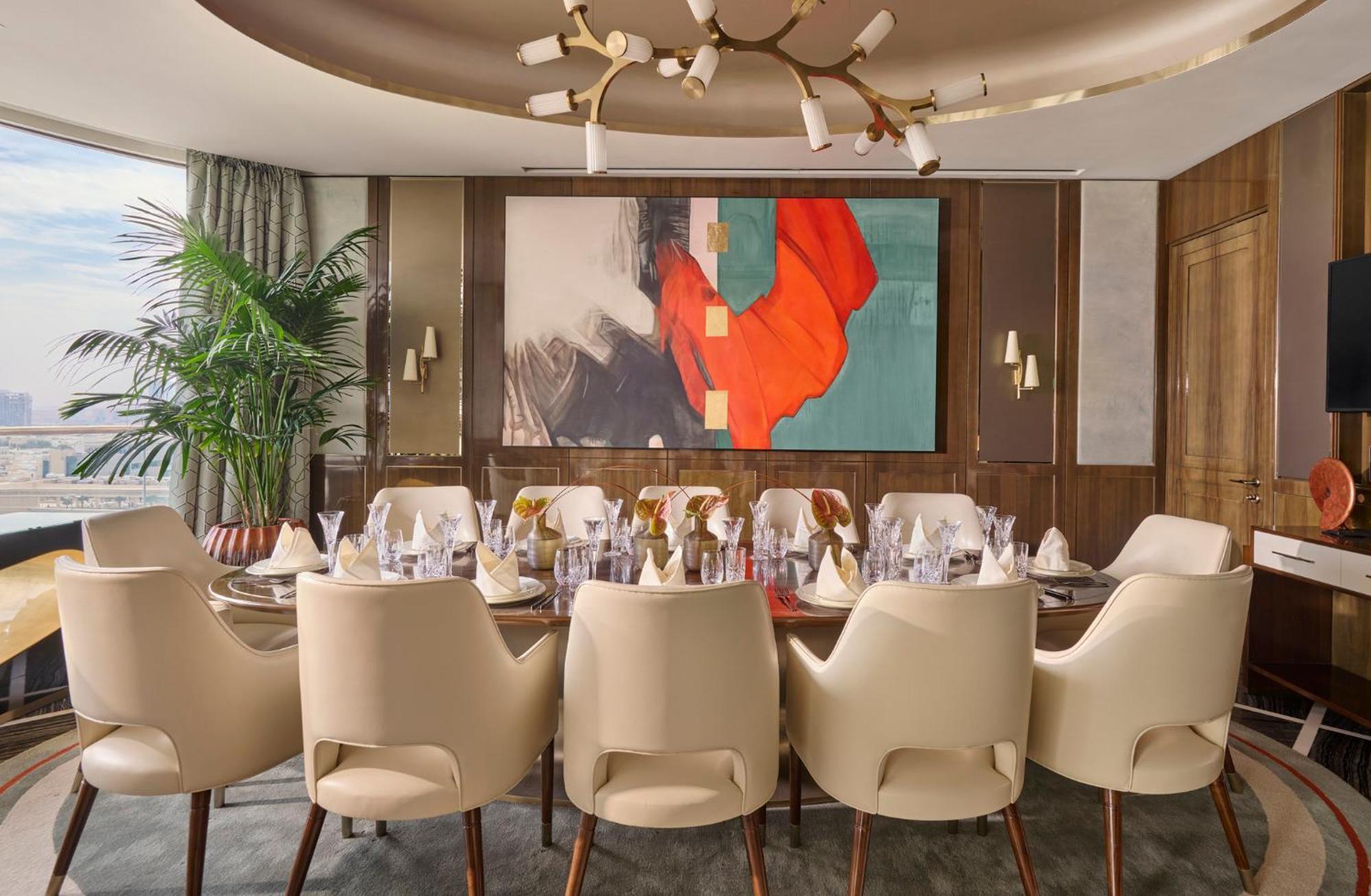 Mandarin Oriental Al Faisaliah, Riadh Exterior foto Dining room