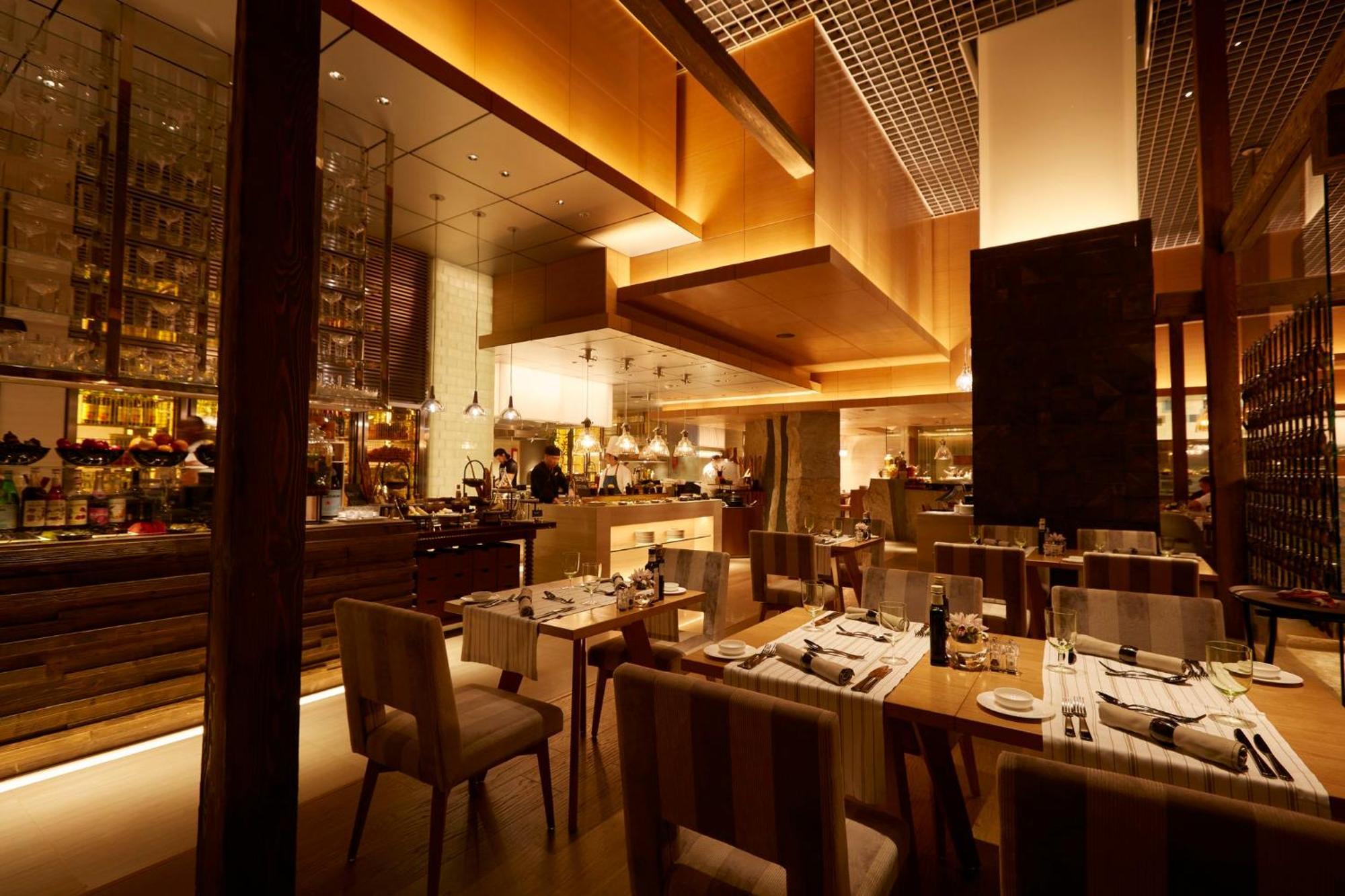 Mandarin Oriental Al Faisaliah, Riadh Exterior foto Interior of the restaurant
